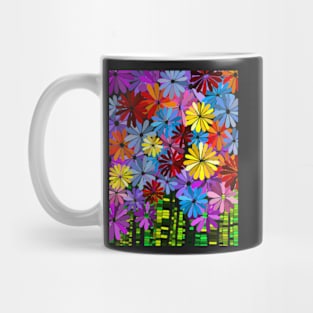 Colorful Flowers Mug